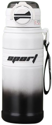 Termos din Otel Inoxidabil 680ml - Techsuit THM9 - White 