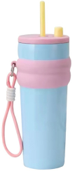 Termos din Otel Inoxidabil 710ml - Techsuit THM7 - Light Blue 