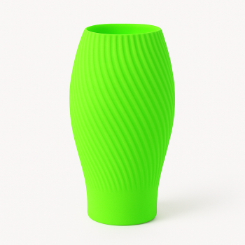 Veioza Sani NIS SPIRAL PLA 95 x 95 x 185 mm verde LED 