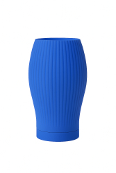 Veioza Sani NIS STRAIGHT PLA 95 x 95 x 185 mm albastru LED 