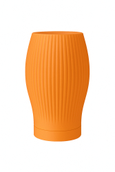 Veioza Sani NIS STRAIGHT PLA 95 x 95 x 185 mm portocaliu LED 