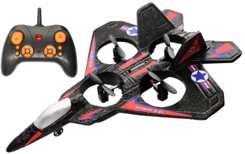 Avion cu telecomanda iUni LC222-A Thunder Jet X Acrobatii 360° Giroscop Rezistent la impact Lumini LED