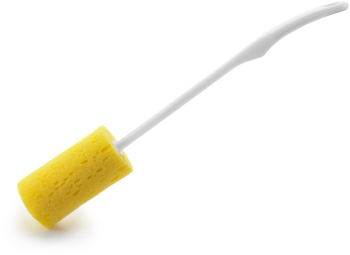 Burete pentru sticle Ibili-Accesorios polipropilena 39 cm alb/galben 
