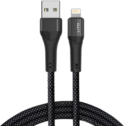 Cablu de Date cu Mufe USB Lightning 60W 1m - Lito LD14 - Black 