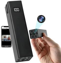 Camera Spion in Baterie Externa iUni W25 Wi-Fi Night Vision Full HD 3600mAh 