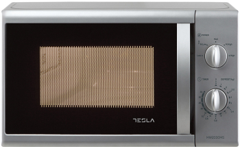 Cuptor cu microunde Tesla MW2030MS 20L 700W Mecanic Argintiu 