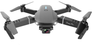 Drona cu 2 camere iUni E88 Pro 4K WiFi Brate pliabile Transmisie live pe telefon Negru