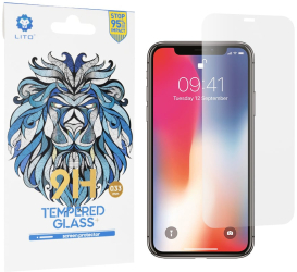 Folie pentru iPhone X / iPhone XS / iPhone 11 Pro - Lito 2.5D Classic Glass - Clear 