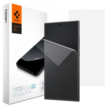Folie pentru Samsung Galaxy S24 Ultra set 2 - Spigen Neo Flex - Clear 