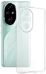 Husa pentru Honor 200 Pro - Techsuit Clear Silicone - Transparent 