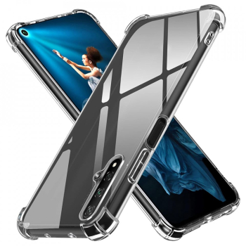 Husa pentru Huawei Nova 5T / Honor 20 - Techsuit Shockproof Clear Silicone - Clear 