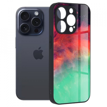 Husa pentru iPhone 15 Pro - Techsuit Glaze Series - Fiery Ocean 