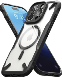 Husa pentru iPhone 16 Pro Max - Ringke Fusion X MagSafe - Black 
