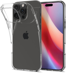 Husa pentru iPhone 16 Pro - Spigen Liquid Crystal - Crystal Clear 
