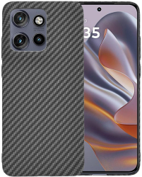 Husa pentru Motorola Edge 50 Neo / Motorola ThinkPhone 25 - Techsuit Carbonite FiberShell - Black 