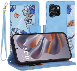 Husa pentru Motorola Edge 50 Neo / Motorola ThinkPhone 25 - Techsuit FlipCraft - VibrantA Blue