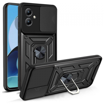 Husa pentru Motorola Moto G14 - Techsuit CamShield Series - Black 