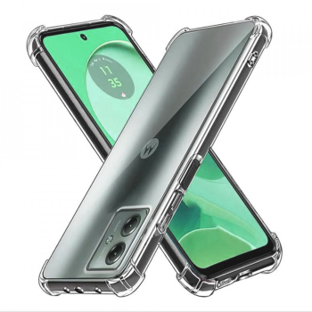 Husa pentru Motorola Moto G54 - Techsuit Shockproof Clear Silicone - Clear 