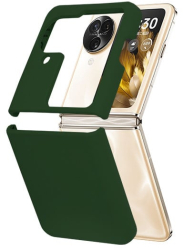 Husa pentru Oppo Find N3 Flip - Techsuit Soft Edge Silicone - Dark Green