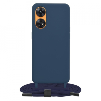 Husa pentru Oppo Reno8 T - Techsuit Crossbody Lanyard - Blue 