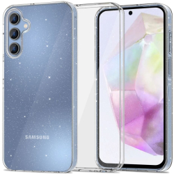 Husa pentru Samsung Galaxy A35 5G - Techsuit SparkleSkin Series - Clear