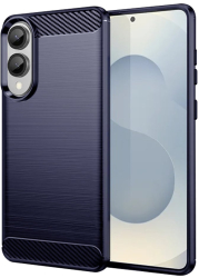 Husa pentru Samsung Galaxy S25 Edge - Techsuit Carbon Silicone - Blue 