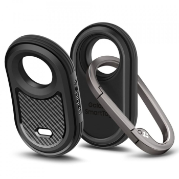Husa pentru Samsung Galaxy SmartTag2 - Spigen Rugged Armor - Matte Black 