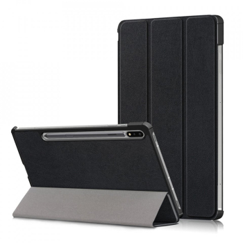Husa pentru Samsung Galaxy Tab S7 Plus / S8 Plus / S7 FE - Techsuit FoldPro - Negru 