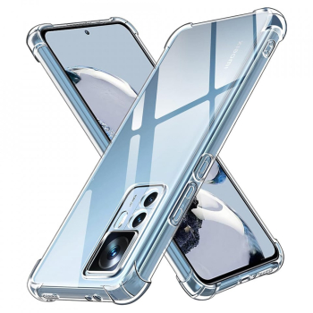 Husa pentru Xiaomi 12T / 12T Pro - Techsuit Shockproof Clear Silicone - Clear 