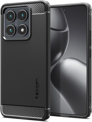 Husa pentru Xiaomi 14T Pro - Spigen Rugged Armor - Black 