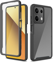 Husa pentru Xiaomi Redmi Note 13 5G + Folie - Techsuit Defense360 Pro - Black 