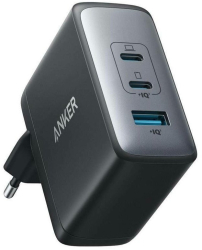 Incarcator retea Anker 736 Nano II 100W 2x USB-C 1x USB-A PowerIQ 3.0 Negru 