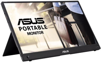 Monitor portabil ASUS ZenScreen Go MB16AWP 15.6 Wireless mirroring IPS USB Type-C mini HDMI baterie incorporata Flicker Free Blue L 