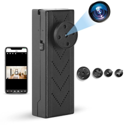 Nasture cu Camera Spion iUni IP131 4K Wi-Fi Slot Card Micro SD 