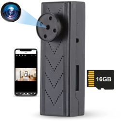 Nasture cu Camera Spion iUni IP131 Wi-Fi 4K Card Micro SD 16GB 