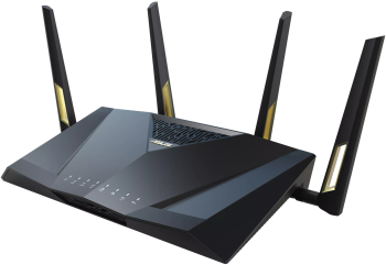 Router Gaming Wireless ASUS RT-AX88U Pro AX6000 Dual-Band Quad-Core 2GHz CPU 256MB/1GB Flash/RAM 2.5G dual-port AiProtection Pro Adap 