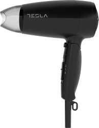 Uscator de par pliabil Tesla DRH200BT 1600W2 viteze 2 trepte temp. motor DC Negru 