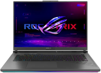 Laptop gaming ASUS ROG Strix G18 G814PP AMD Ryzen 9 8940HX 32GB DDR5 1TB SSD GeForce RTX 5070 8GB FHD+ 144Hz No OS Eclipse Gray 