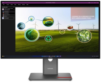 Monitor LED Lenovo ThinkVision P27Q-40, 27", QHD, 120Hz, 6ms, Eclipse Black - imagine 1