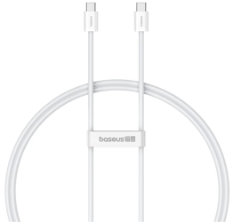 Cablu de Date Type-C la Type-C 30W 2m - Baseus P10365200211-01 - Moon White 