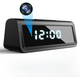 Camera 4K in Ceas Digital Wi-Fi Night Vision Senzor Miscare 