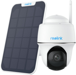 Camera de supraveghere Wi-Fi Reolink Argus B420 cu Panou Solar si Pan/Tilt 3MP Vedere nocturna Audio bidirectional Detectare persoane/v 