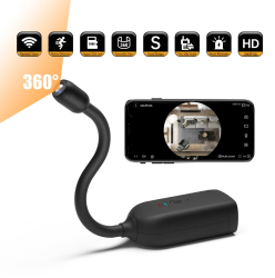 Camera tip Nasture Flexibila 360° Wifi Audio Bidirectional cu Senzor Miscare 