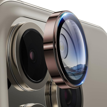 Folie pentru iPhone 16 Pro / iPhone 16 Pro Max - Lito S+ Camera Glass Protector - Desert Titanium 