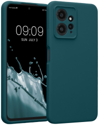 Husa Kwmobile pentru Xiaomi Redmi Note 12 Albastru Silicon 61180.57 