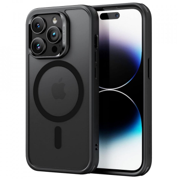 Husa pentru iPhone 14 Pro - ESR Classic Hybrid HaloLock - Frosted Black 