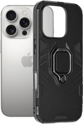 Husa pentru iPhone 16 Pro - Techsuit Silicone Shield - Black 