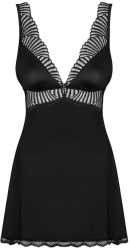 Klarita - Babydoll negru S/M