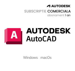 Licenta AutoCAD pentru uz comercial abonament 1 an 