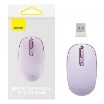 Mouse Fara Fir BT 5.0 - Baseus F01B B01055503513-00 - Nebula Purple 
